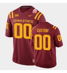 Men Women Youth Toddler Iowa State Cyclones Custom 2021 Fiesta Bowl Cardinal College Football Jersey 0A