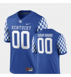 Men Women Youth Toddler Kentucky Wildcats Custom 00 Royal College Football 2018 Game Jersey