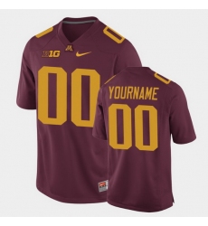 Men Women Youth Toddler Minnesota Golden Gophers Custom Replica Maroon College Football Jersey