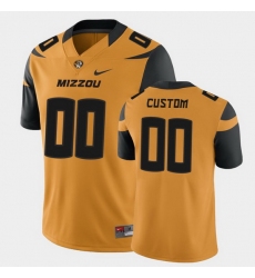 Men Women Youth Toddler Missouri Tigers Custom College Football Gold Game Jersey
