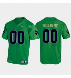 Men Women Youth Toddler Notre Dame Fighting Irish Custom 00 Kelly Green Replica Football Jersey