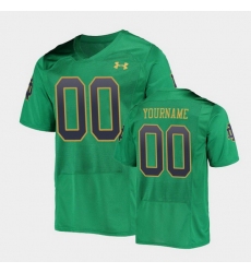 Men Women Youth Toddler Notre Dame Fighting Irish Custom College Football Green Replica Jersey