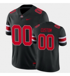 Men Women Youth Toddler Ohio State Buckeyes Custom College Football Black Alternate Game Jersey