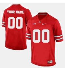 Men Women Youth Toddler Ohio State Buckeyes Custom College Football Red Jersey