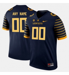 Men Women Youth Toddler Oregon Ducks Custom College Limited Football Navy Jersey