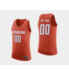 Men Women Youth Toddler Syracuse Orange Custom Orange College Basketball Jersey
