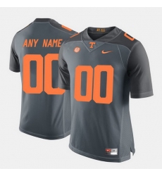 Men Women Youth Toddler Tennessee Volunteers Custom College Limited Football Grey Jersey