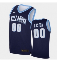 Men Women Youth Toddler Villanova Wildcats Custom Replica Navy College Basketball Jersey