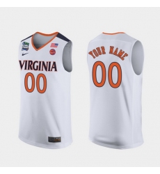 Men Women Youth Toddler Virginia Cavaliers Custom White 2019 Final Four Jersey