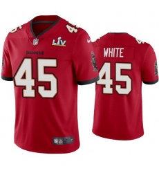 Men Devin White Buccaneers Red Super Bowl Lv Vapor Limited Jersey