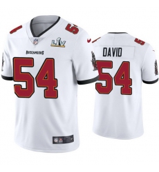 Men Lavonte David Buccaneers White Super Bowl Lv Vapor Limited Jersey