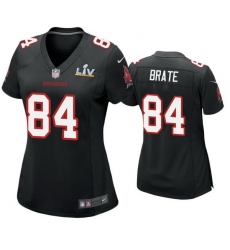 Women Cameron Brate Buccaneers Black Super Bowl Lv Game Fashion Jersey