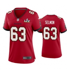 Women Lee Roy Selmon Buccaneers Red Super Bowl Lv Game Jersey