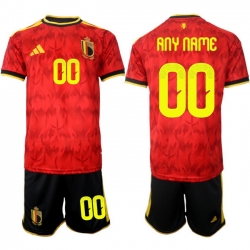 Belgium 2026 FIFA World Cup Soccer Jersey Red CUSTOM