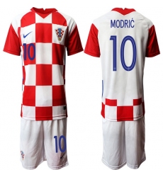 Mens Croatia Short Soccer Jerseys 019