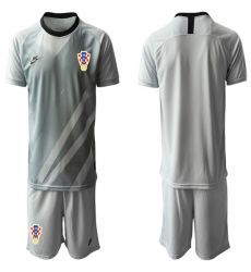 Mens Croatia Short Soccer Jerseys 026