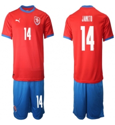 Mens Czech Republic Short Soccer Jerseys 004