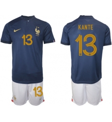 Men FIFA 2022 France Soccer Jersey 010