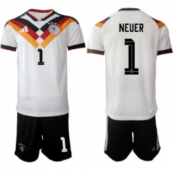 Germany 2026 FIFA World Cup Soccer Jersey White #1 NEUER