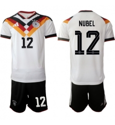 Germany 2026 FIFA World Cup Soccer Jersey White #12 NUBEL