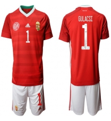 Mens Hungary Short Soccer Jerseys 007