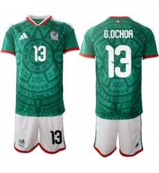 Mexicoa 2026 FIFA World Cup Soccer Jersey Green #13 G.OCHOA