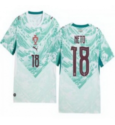 Men 18 Portugal Replica Pedro Neto Long Sleeve Away Jersey 1 Men 18 Portugal Replica Pedro Neto Long Sleeve Away Jersey 1
