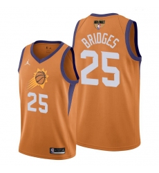 suns mikal bridges orange 2021 western conference champions jersey