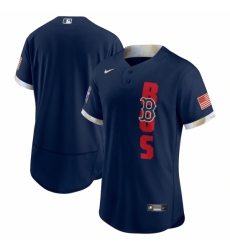 Men's Boston Red Sox Blank Nike Navy 2021 MLB All-Star Game Authentic Jersey