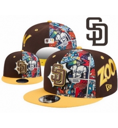San Diego Padres Snapback Cap 25K B502