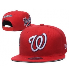 Washington Nationals MLB Snapback Cap 004