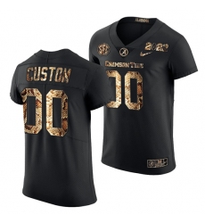 Alabama Crimson Tide Custom 2022 College Football Playoff Jersey #00 Black Python Skin Uniform