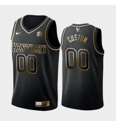 Kentucky Wildcats Custom Black Golden Edition Men'S Jersey