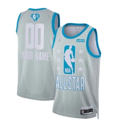 Men 2022 All Star Active Player Custom Grey Eastern Conference Gray Stitched Basketball Jerse