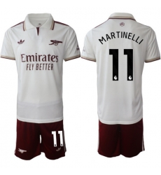 Men Arsenal 2026 Soccer Jerseys White #11 MARTINELLI Men Arsenal 2026 Soccer Jerseys White #11 MARTINELLI