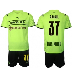 Men Borussia Dortmund Soccer Jersey 002
