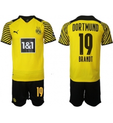 Men Borussia Dortmund Soccer Jersey 044