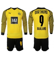 Men Borussia Dortmund Long Sleeve Soccer Jerseys 511