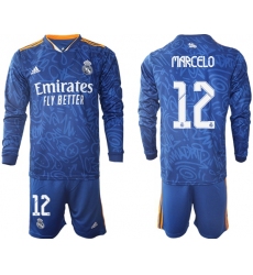 Men Real Madrid Long Sleeve Soccer Jerseys 531