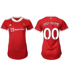 Women Manchester United Soccer Jerseys 001 Customized
