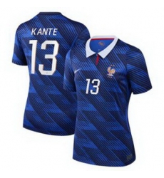 Women 13NGolo Kante France Jersey 3 Women 13NGolo Kante France Jersey 3