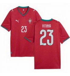 Women 23 Portugal Vitinha Home Replica Jersey   1