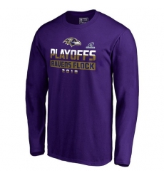 Baltimore Ravens Men Long T Shirt 005