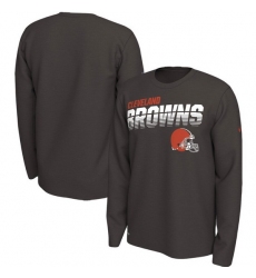 Cleveland Browns Men Long T Shirt 003