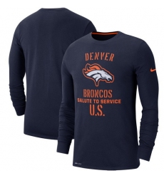 Denver Broncos Men Long T Shirt 014