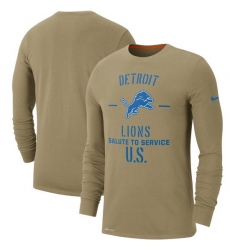 Detroit Lions Men Long T Shirt 010