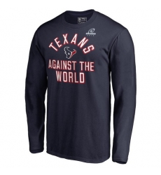 Houston Texans Men Long T Shirt 011