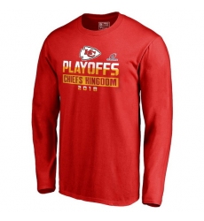Kansas City Chiefs Men Long T Shirt 009