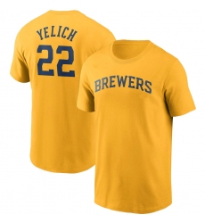 Milwaukee Brewers Men T Shirt 002
