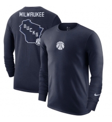 Milwaukee Bucks Men Long T Shirt 008